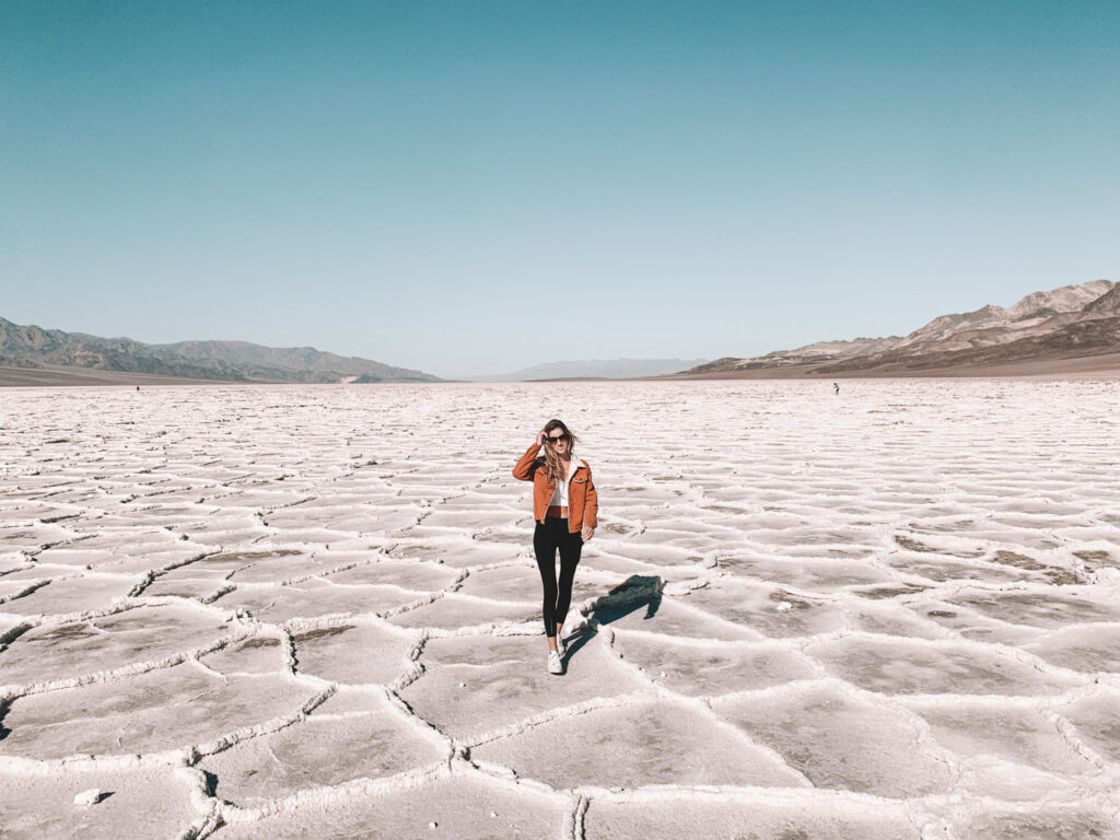 Death Valley bad water basin