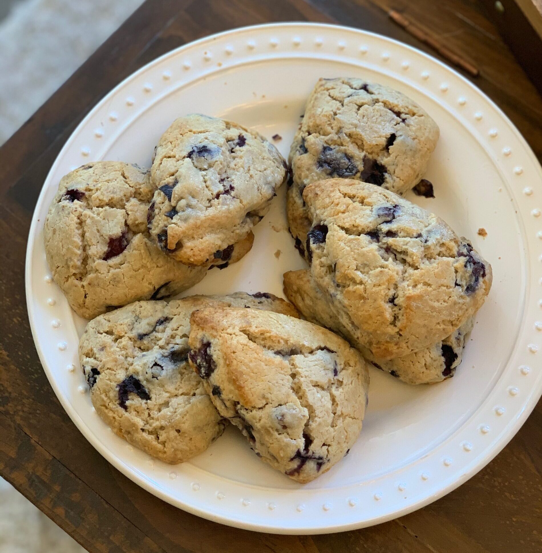 Blissful Blueberry Scones