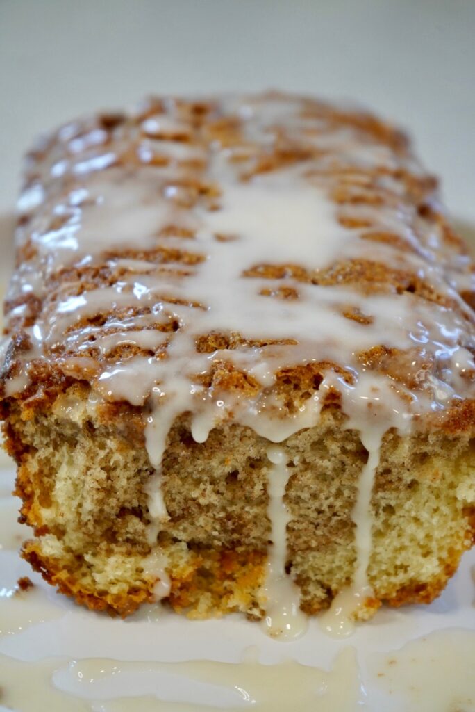 cinnamon roll bread loaf