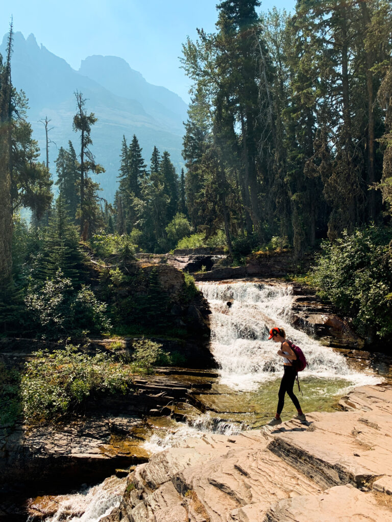 st mary and virginia falls montana