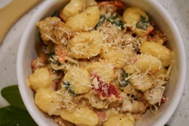 Creamy Gnocchi  with Italian Sausage